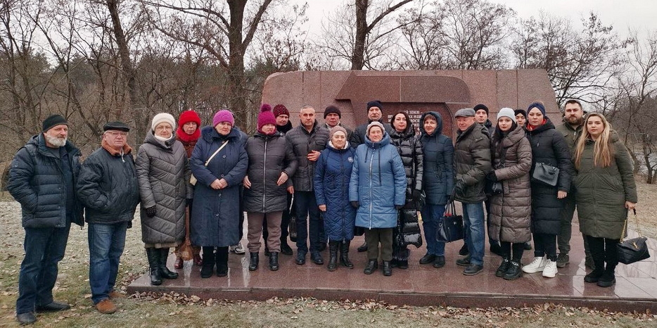 В еврейской общине Новомосковска прошла церемония памяти жертв Холокоста