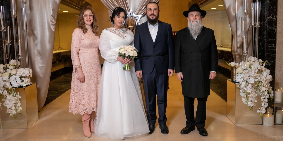 В Днепре прошла Хупа Леви и Эстер Симхи Зислиных