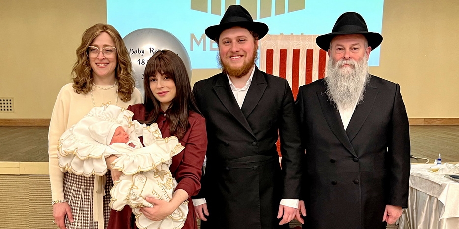 Брит-мила в семье Рабинович!