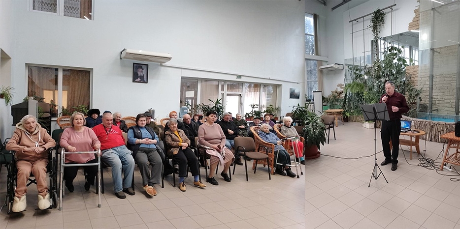 Два музыкальных подарка от «Соломоники» жильцам «Бейт Барух»