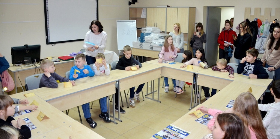 Первая экскурсия для детей после открытия Еврейского Музея