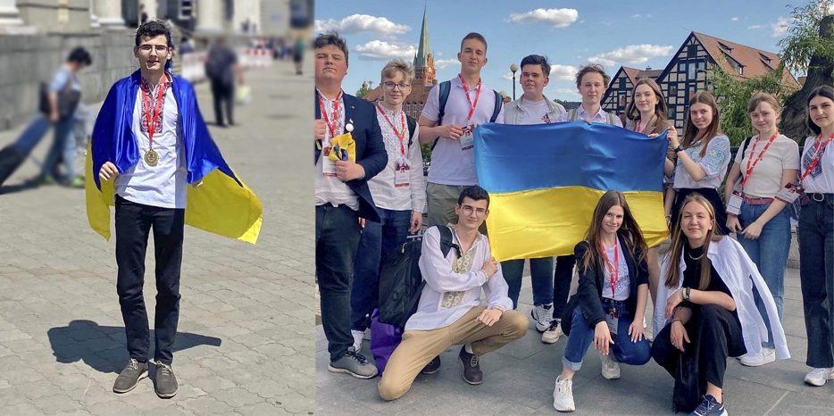 Поздравляем ученика еврейской школы Илью Рябко