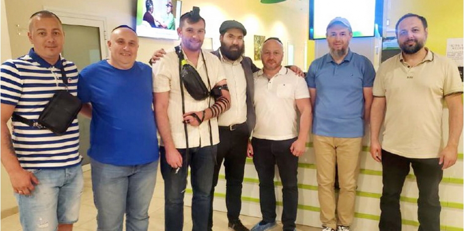 Ян Романовский вступил в Завет Авраама. Мазл тов