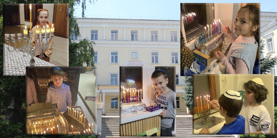 Ханука 5783 в Днепре: Ханукальный марафон в еврейской школе