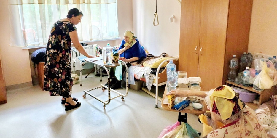 Волонтеры «Тиккун Олам» посетили гериатрический пансионат