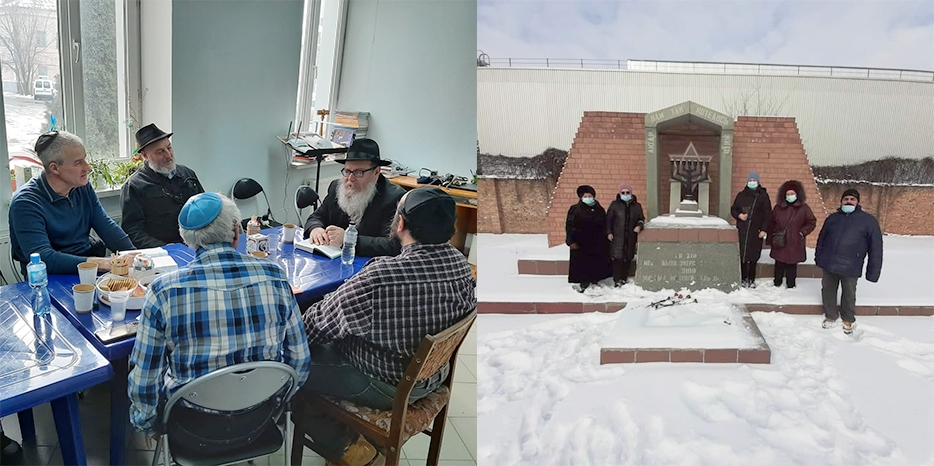 К Международному дню памяти жертв Холокоста в Павлограде прошла серия траурных мероприятий