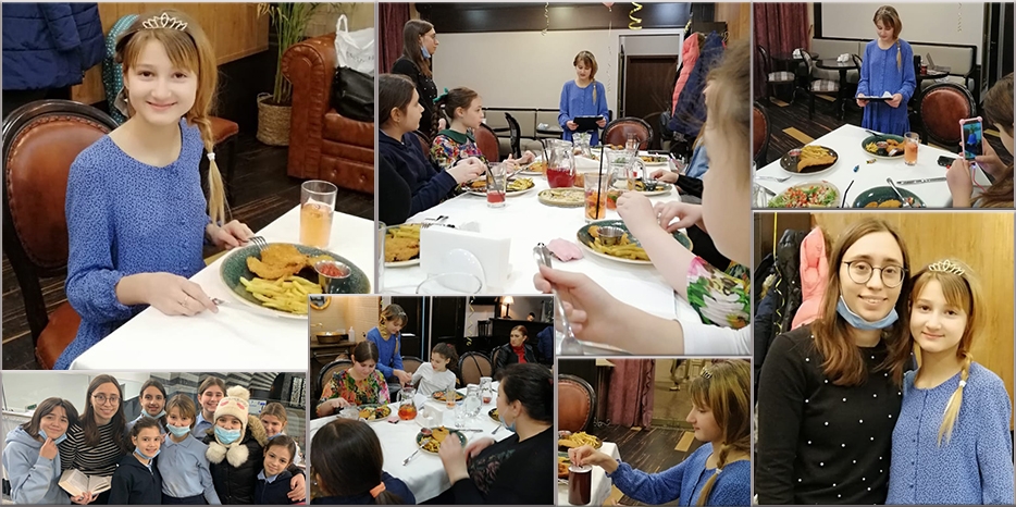 Принятие еврейского имени и бат-мицва для новой воспитанницы махона