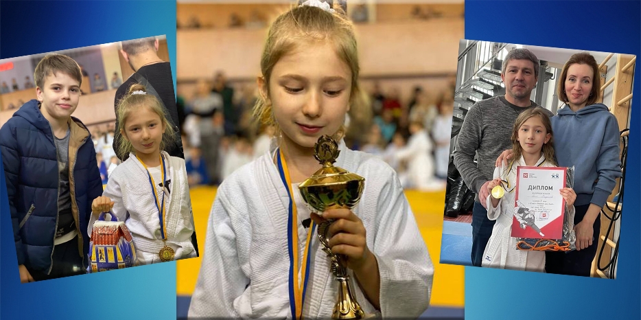 Ученица еврейской школы Владислава Рехлис стала чемпионкой области по дзюдо