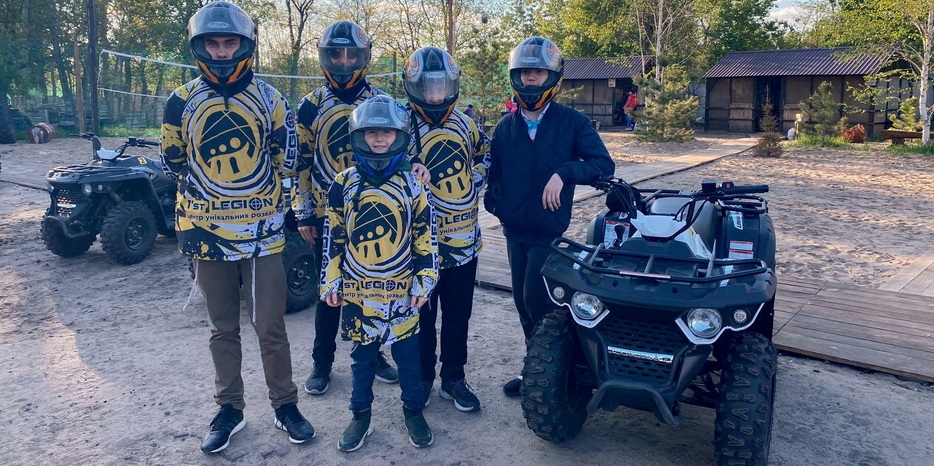 Воспитанники пансиона научились водить квадроциклы