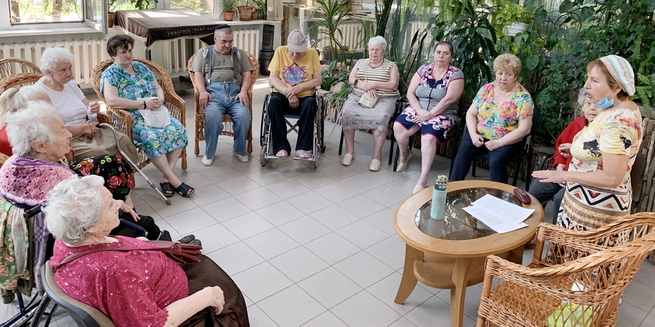 Мероприятие к 15 Ава в Доме для пожилых людей «Бейт Барух»