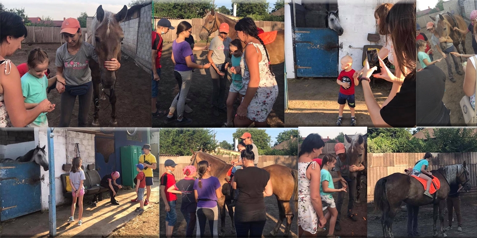 Иппотерапия для особенных детей Мариуполя