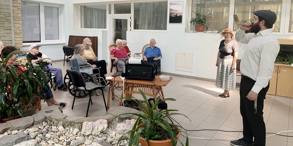 Мероприятие к Рош Ходеш Элул в Доме для пожилых людей «Бейт Барух»