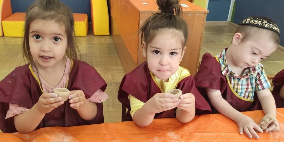 Дети в садике познавали гончарное искусство