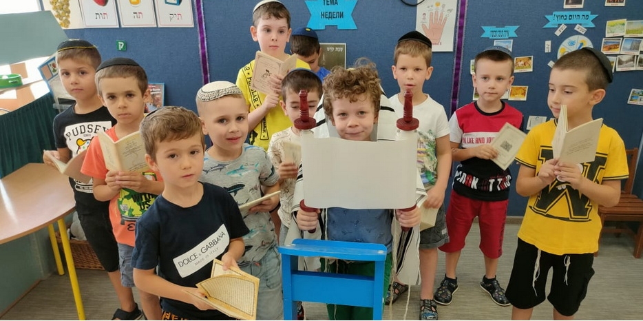 Вся неделя в садике была посвящена Шабату