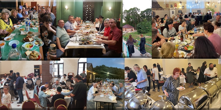 Благодаря Еврейской общине Днепра фарбренгены к Дню Хай Элул прошли во многих еврейских общинах Украины