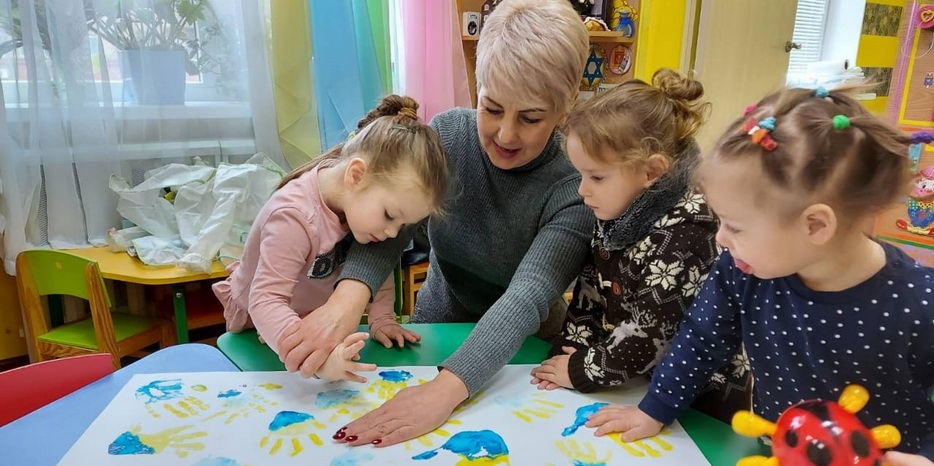 Воспитанники яселек «Илана» присоединились к празднованию «Дня єднання»