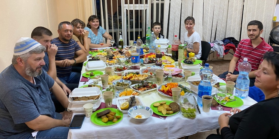 В Черкассах в общине «Бней Ноах» прошел фарбренген в честь 18 Элула