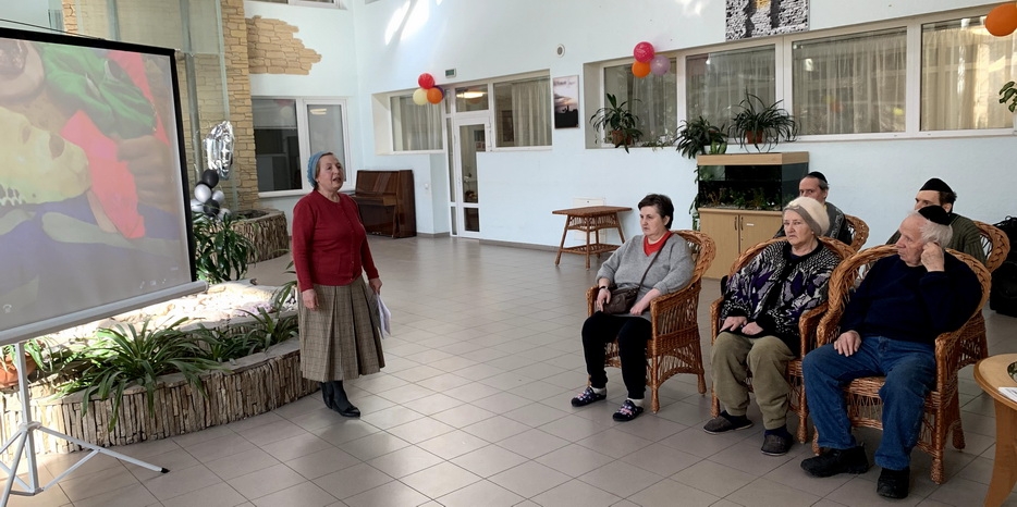В Доме для пожилых людей прошел веселый Пурим-катан