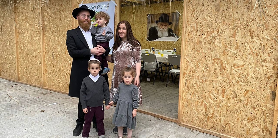 «Бейт Хабад на Александра Поля» начал свою работу в Суккот