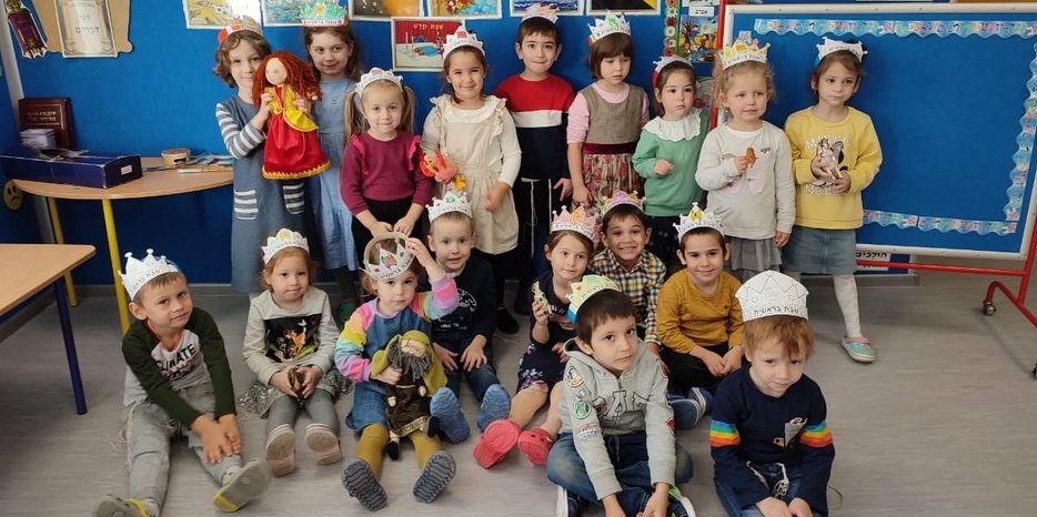 В детском садике прошла подготовка к «Шабату Берейшит»