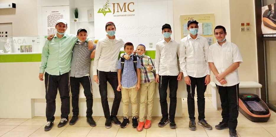Дети из пансиона «Байт леБаним-Mironova» прошли диспансеризацию