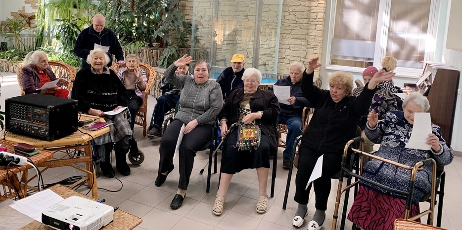 В «Бейт Барух» отметили День пожилого человека