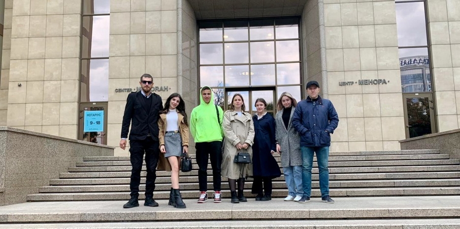 Молодежь из Умани благодарит за поддержку Еврейскую общину Днепра