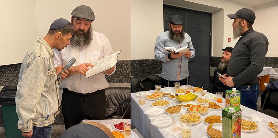 Церемония «Пидьон а-Бен» прошла в синагоге «Золотая Роза»