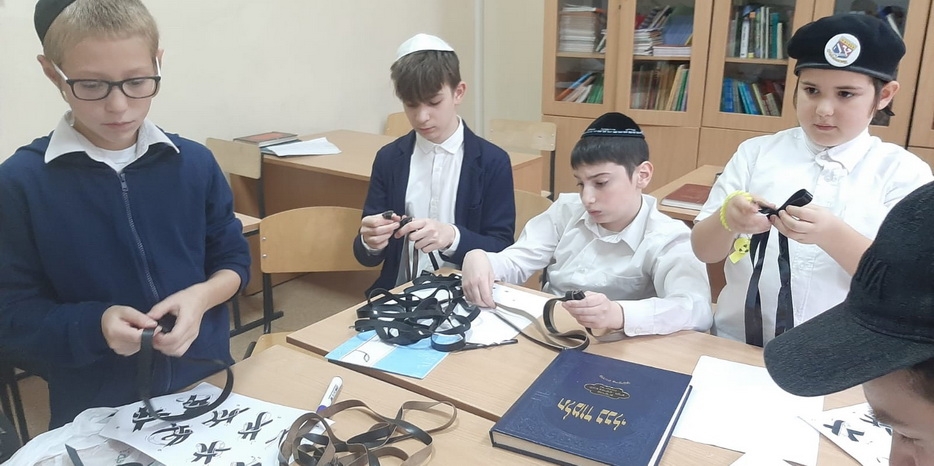 Детский Кинус в иешиве-ктана