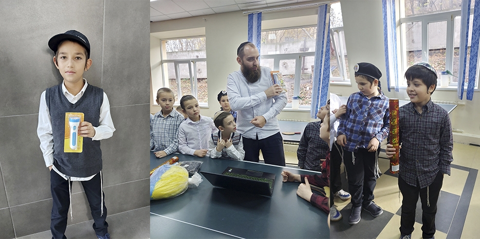 В иешиве-ктана прошло награждение победителей онлайн-лотереи в программе «Avot uBanim»