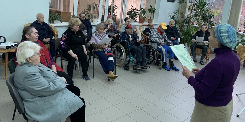 В «Бейт Барух» прошло литературно-музыкальное мероприятие