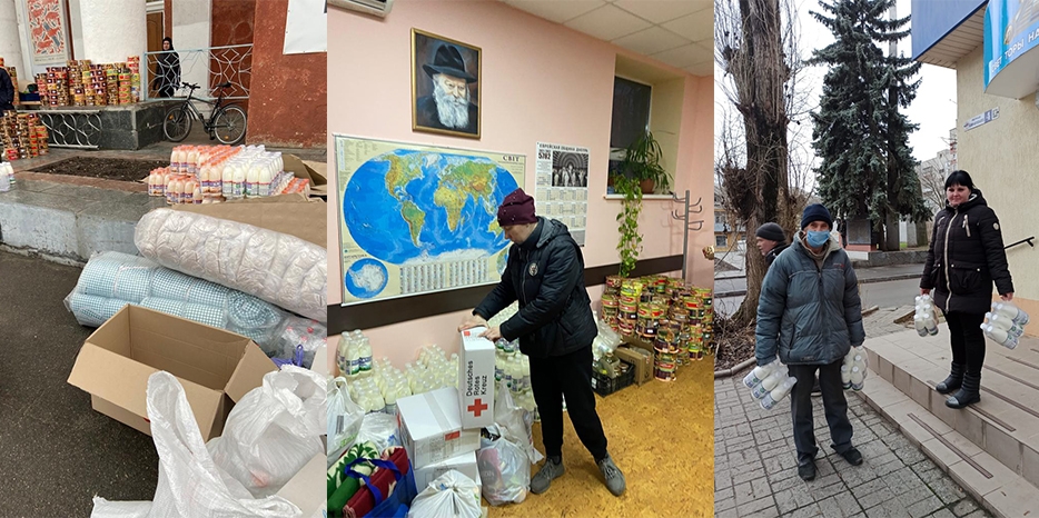 Еврейская община и община «Бней Ноах» города Новомосковска организовали волонтерский пункт