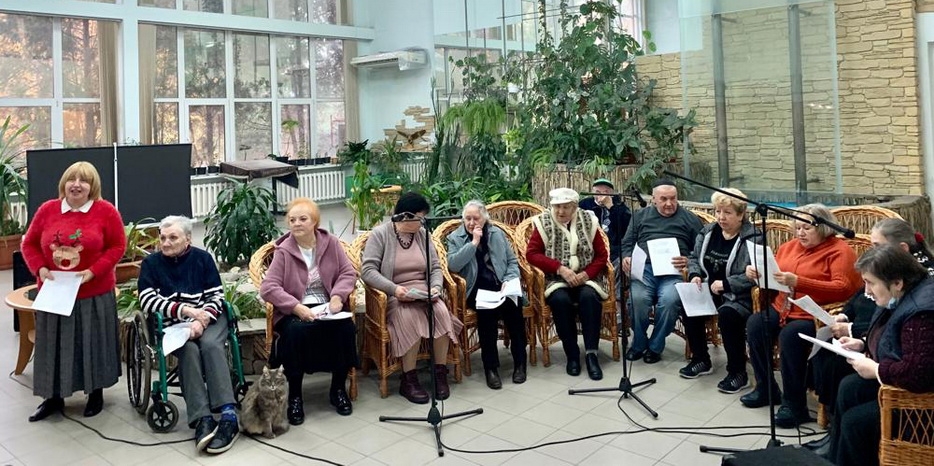 В «Бейт Барух» прошел литературно-музыкальный спектакль «З Україною в серці»