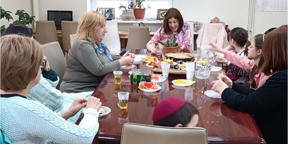 Женский урок в Песах Шени