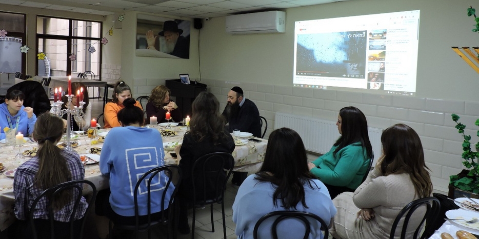 Юд Шват 5782 года: фарбренген в «Бейт Хане»