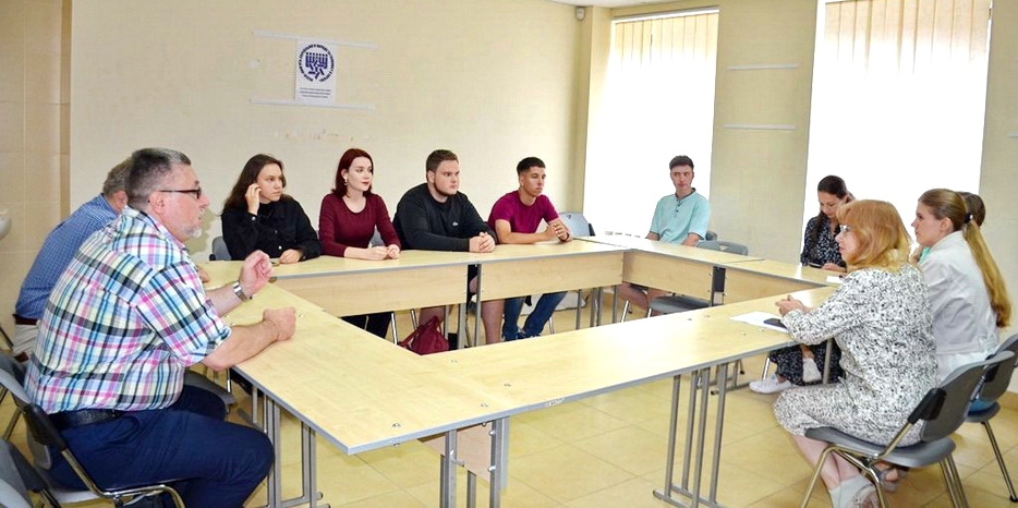 Учебная практика для студентов на базе Еврейского Музея Днепра