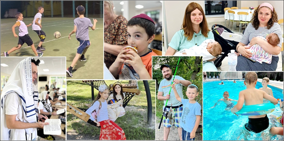 Начал свою работу семейный лагерь Еврейской общины Днепра