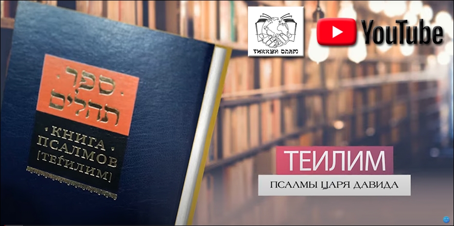 Видео: цикл уроков проекта «Тегилим» с реб Давидом Исроэлем Довом Мануйловым