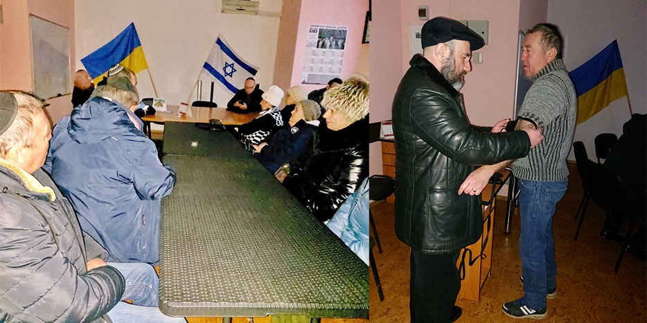 В еврейской общине Новомосковска прошли занятия в преддверии к Юд Тет Кислев