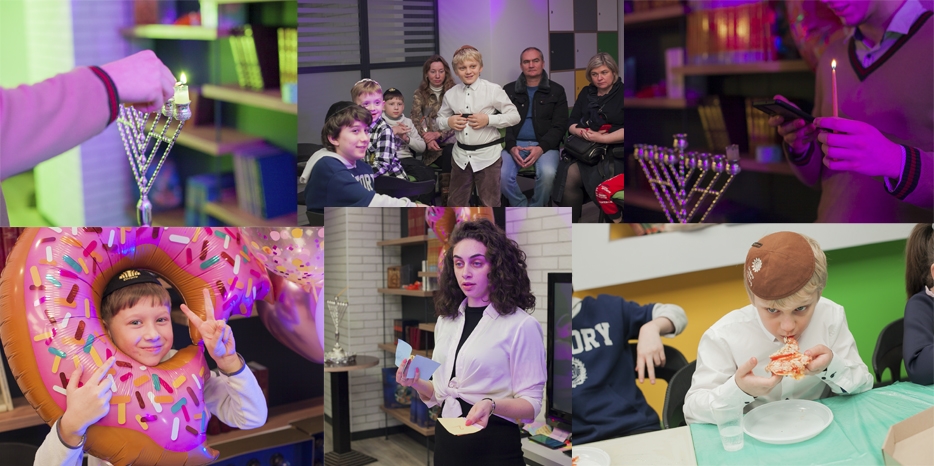 Ханука 5783 в Днепре: Первая ханукальная встреча для «STL Kids» прошла под девизом «Каждый может стать героем»