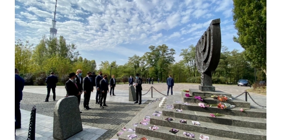 79-я годовщина Бабьего Яра: руководители государства и Федерации еврейских общин почтили память жертв