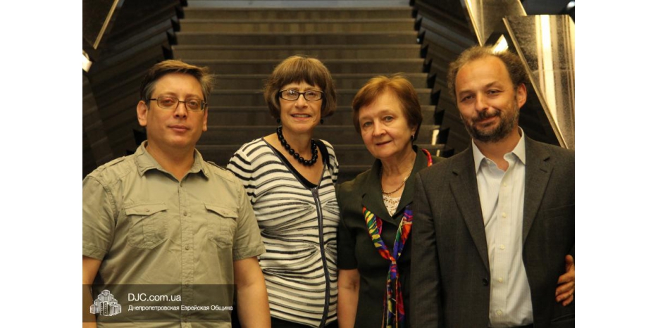 Днепропетровский еврейский музей посетили руководители Музея Холокоста в Вашингтоне