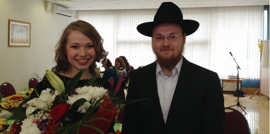 Поздравляем с помолвкой Даниэля Аарона Марголина и Рахель Йоффе!