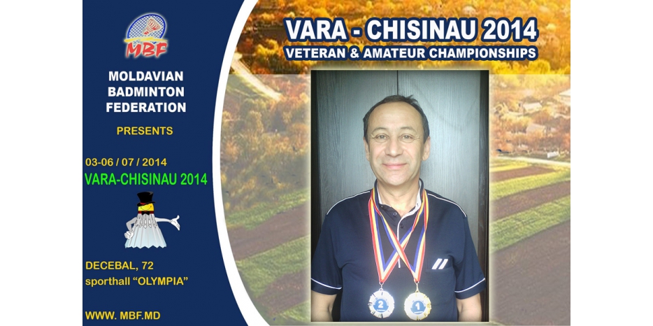 Из Кишинева с победой! Еврейский активист выиграл турнир по бадминтону