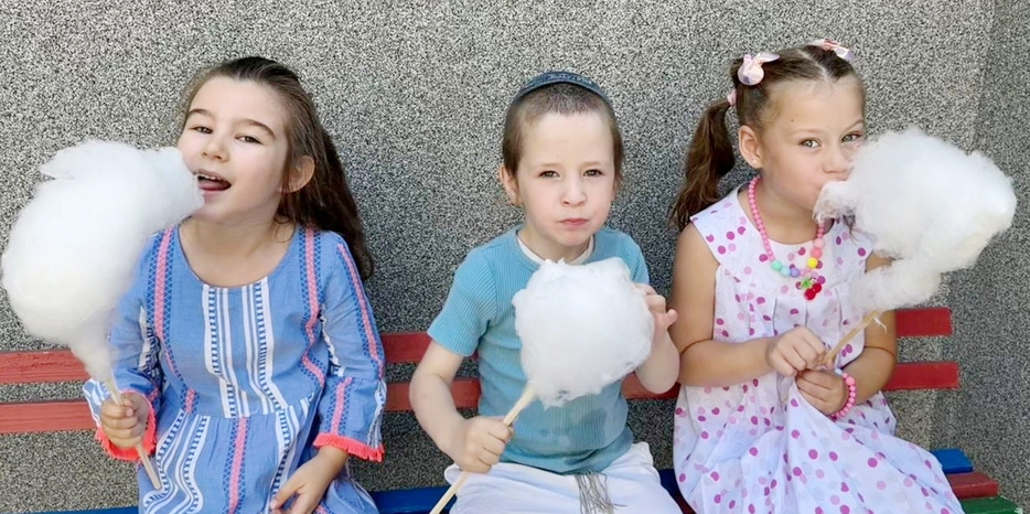 Урок со сладкой ватой в детском саду