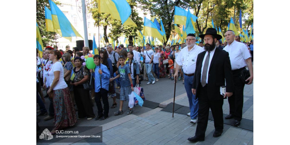 В Днепропетровске торжественно отметили День Независимости