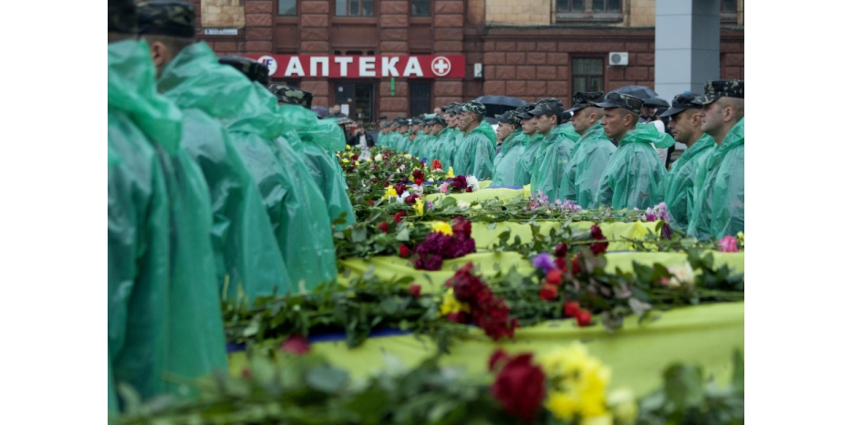 Еврейская община приняла участие в траурных церемониях прощания с погибшими защитниками Украины