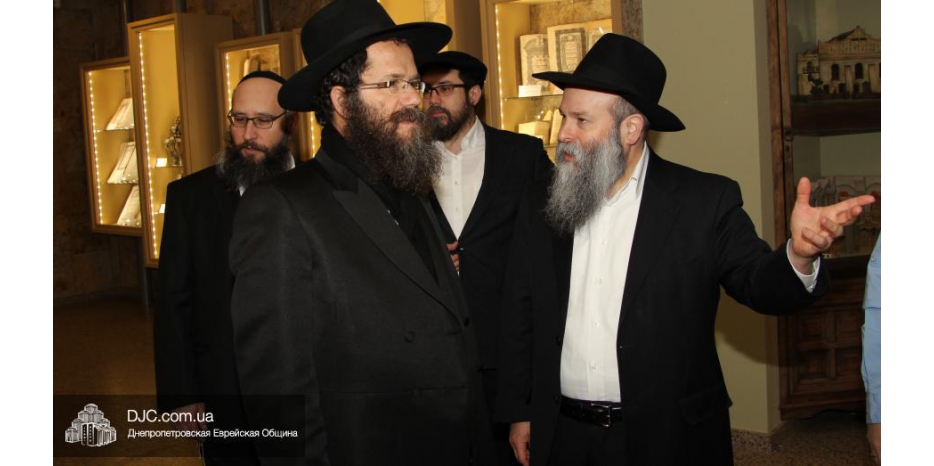 Визит Главного раввина  Кфар-Хабада Меира Ашкенази в Днепропетровскую общину
