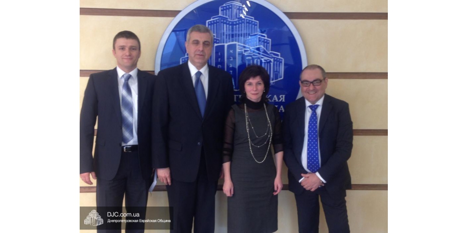 Визит грузинской дипломатической миссии в еврейскую общину