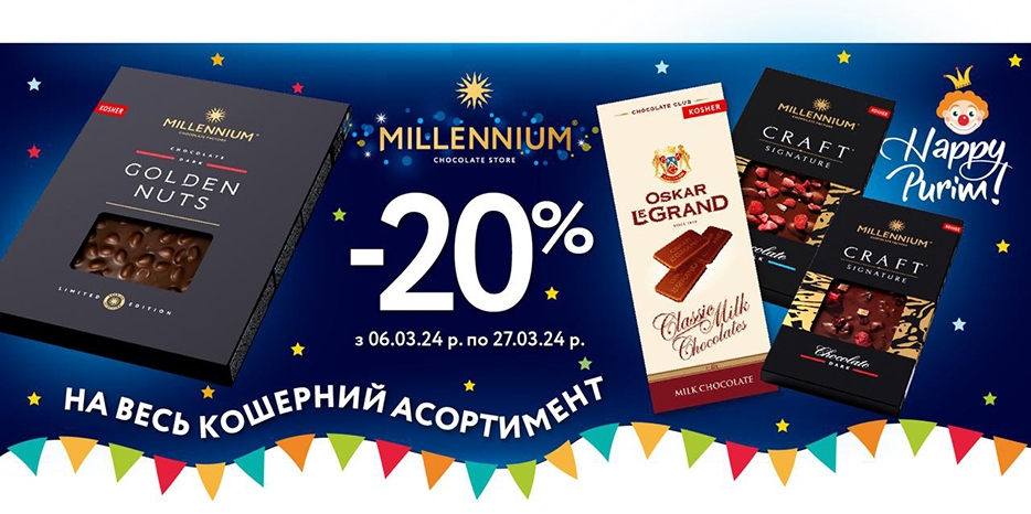 Долгожданная акция на шоколад от «Millennium»